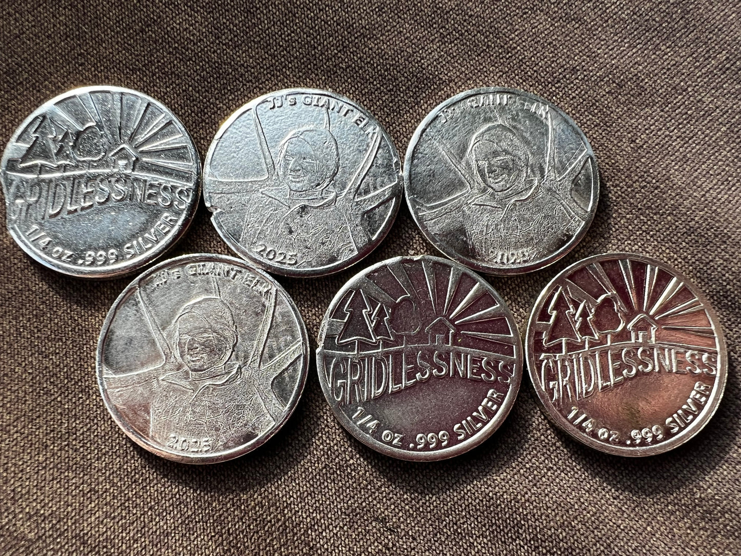 Factory Seconds - Silver Coins